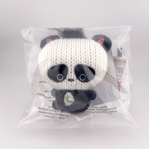 Bamboo The Panda Ami Amis Crocheted Plush 4 in Wave 2 Rare